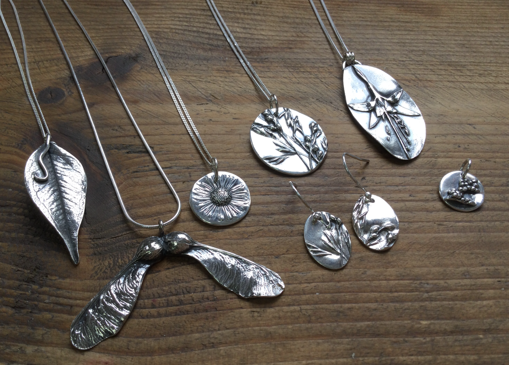 Metal Clay Botanical Pendants - Craftcast